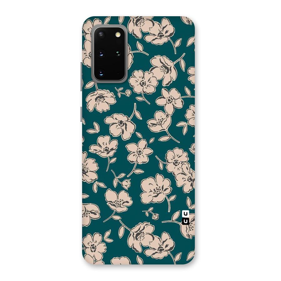 Beauty Green Bloom Back Case for Galaxy S20 Plus