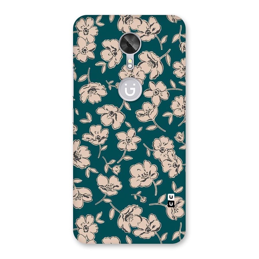 Beauty Green Bloom Back Case for Gionee A1