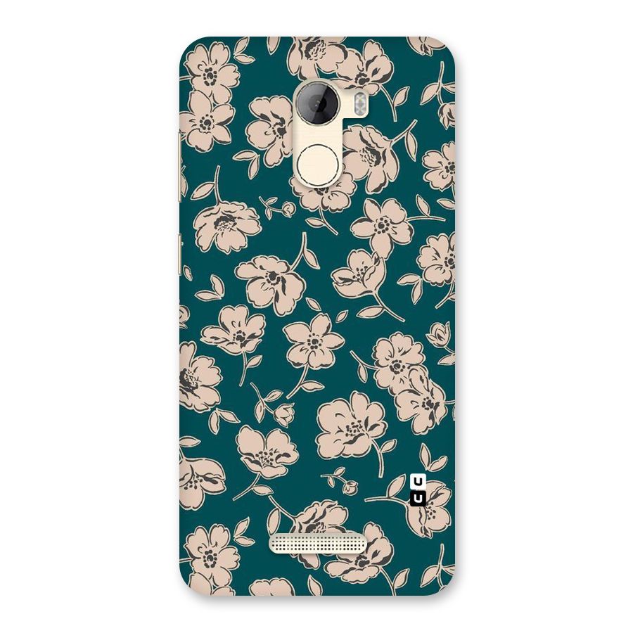 Beauty Green Bloom Back Case for Gionee A1 LIte