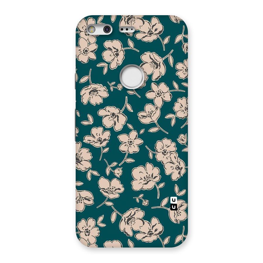 Beauty Green Bloom Back Case for Google Pixel