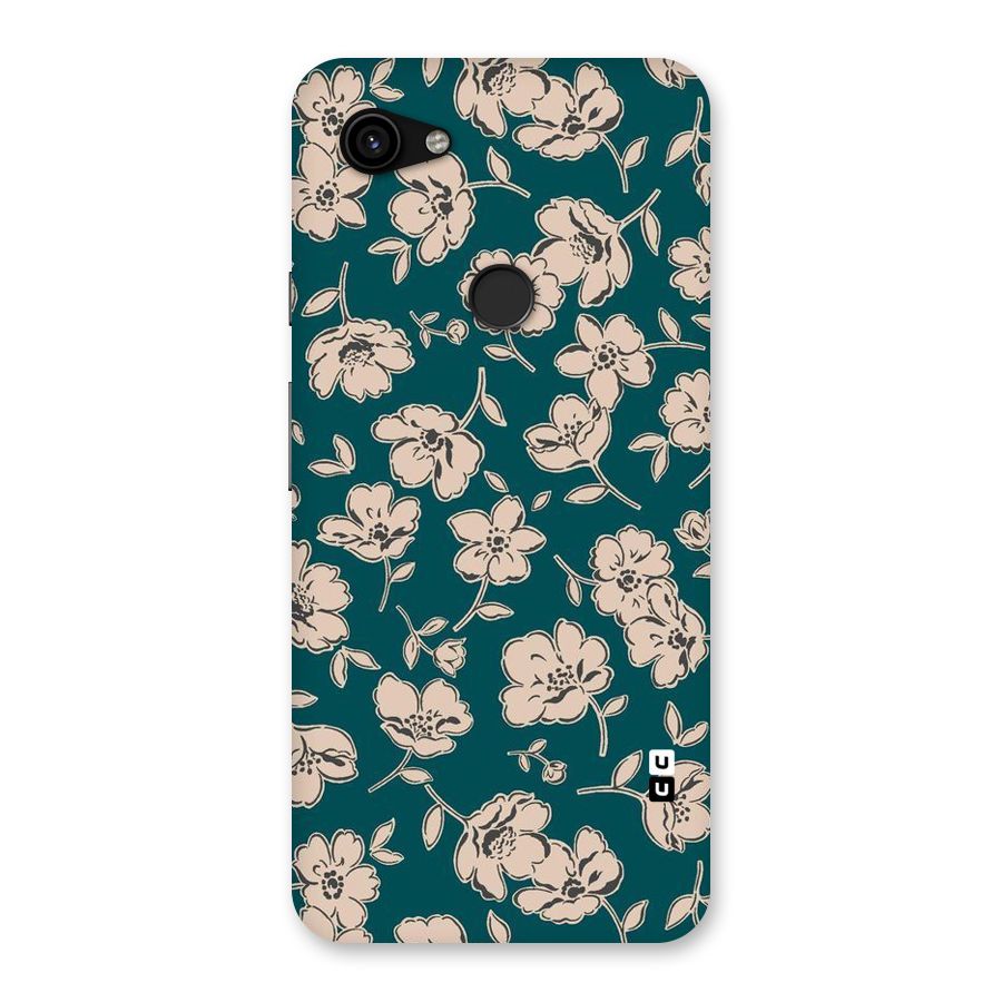 Beauty Green Bloom Back Case for Google Pixel 3a XL