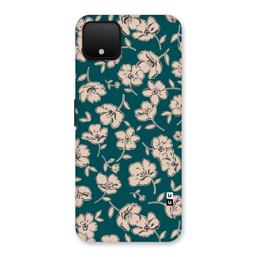 Beauty Green Bloom Back Case for Google Pixel 4 XL