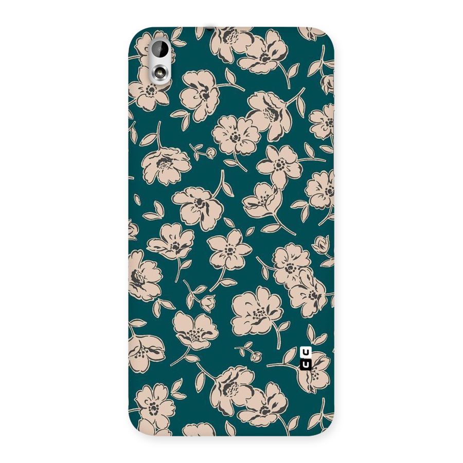 Beauty Green Bloom Back Case for HTC Desire 816g