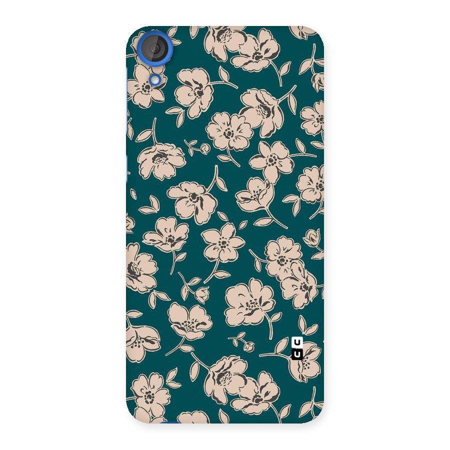 Beauty Green Bloom Back Case for HTC Desire 820