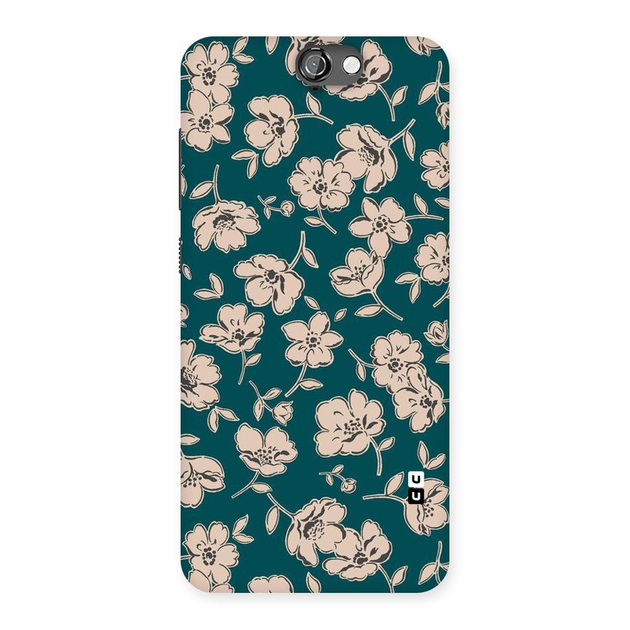 Beauty Green Bloom Back Case for HTC One A9