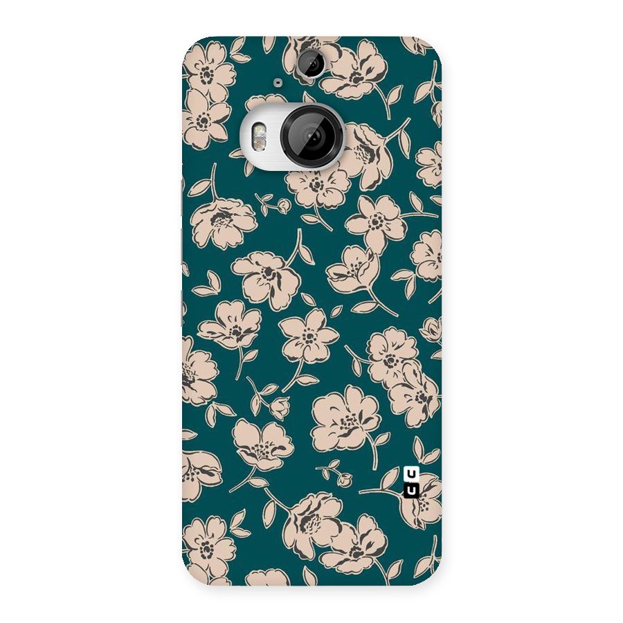 Beauty Green Bloom Back Case for HTC One M9 Plus