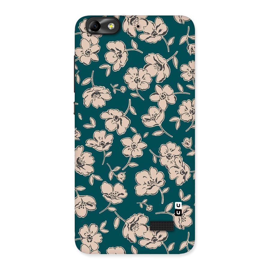 Beauty Green Bloom Back Case for Honor 4C