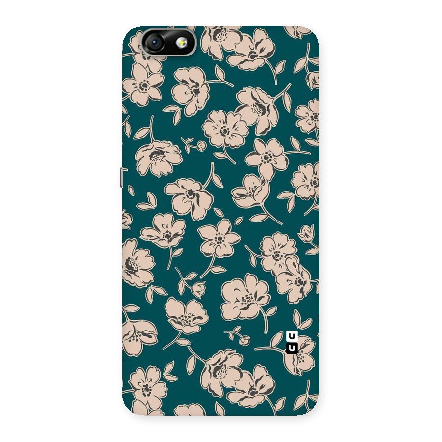 Beauty Green Bloom Back Case for Honor 4X