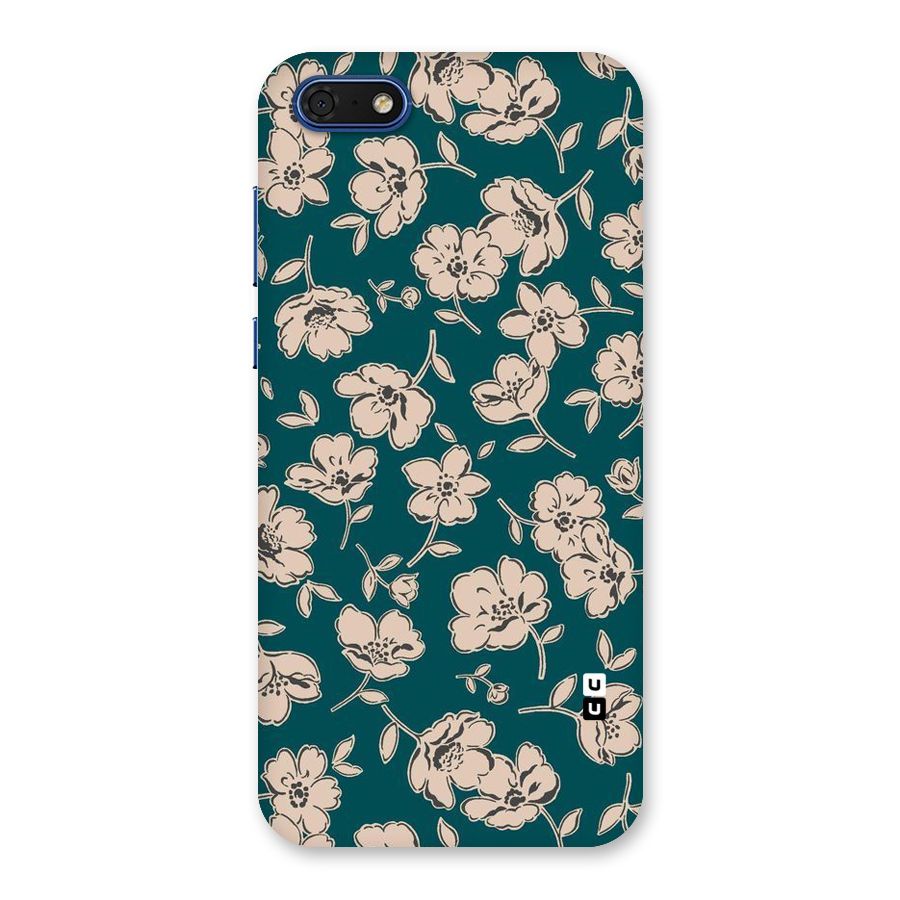 Beauty Green Bloom Back Case for Honor 7s