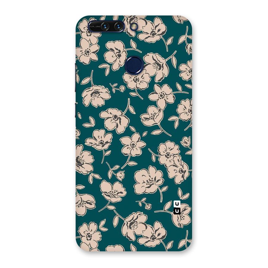 Beauty Green Bloom Back Case for Honor 8 Pro