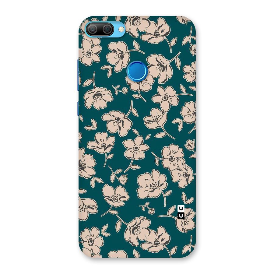 Beauty Green Bloom Back Case for Honor 9N