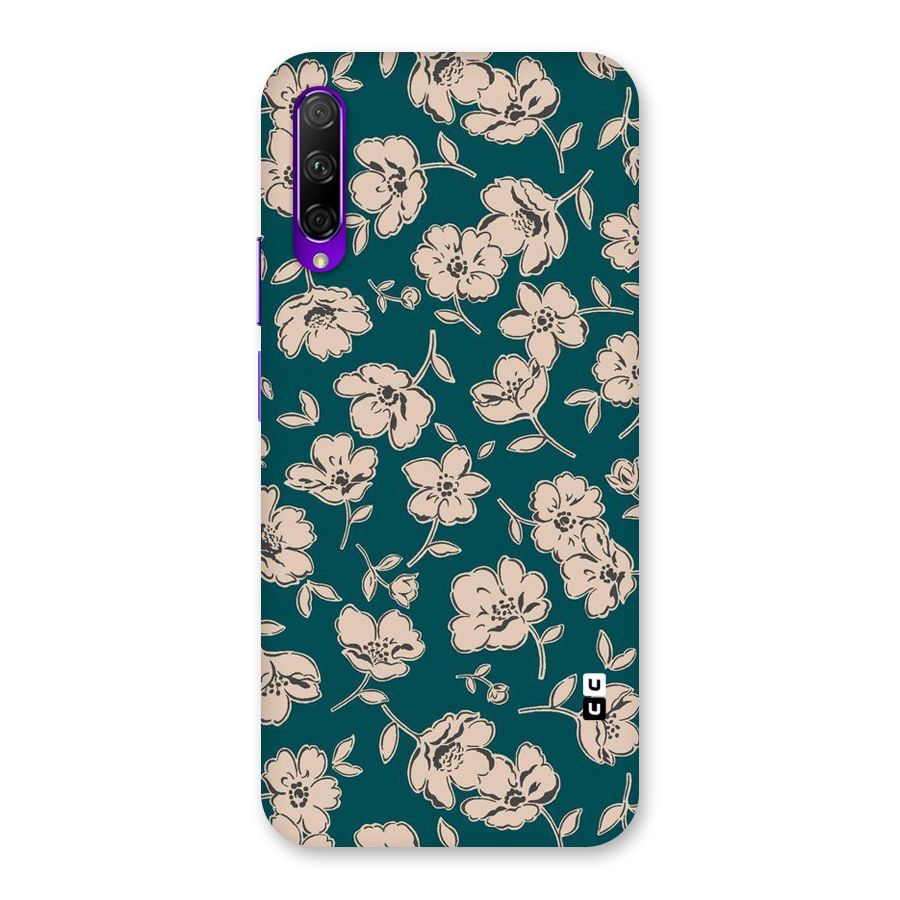 Beauty Green Bloom Back Case for Honor 9X Pro