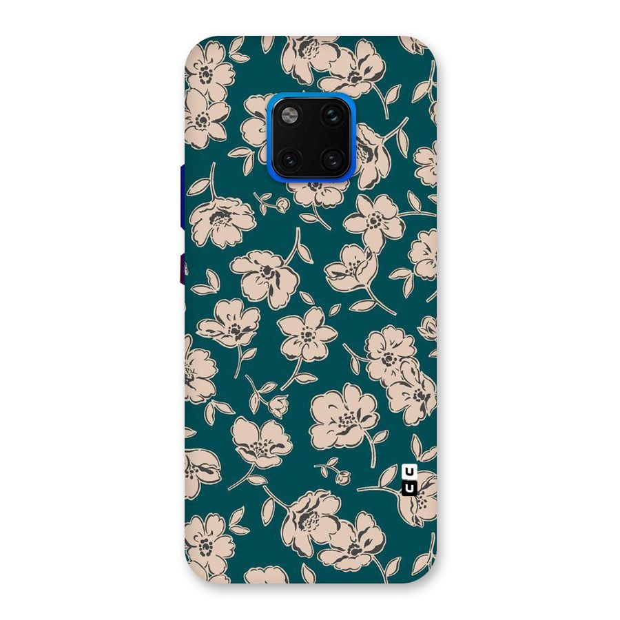 Beauty Green Bloom Back Case for Huawei Mate 20 Pro