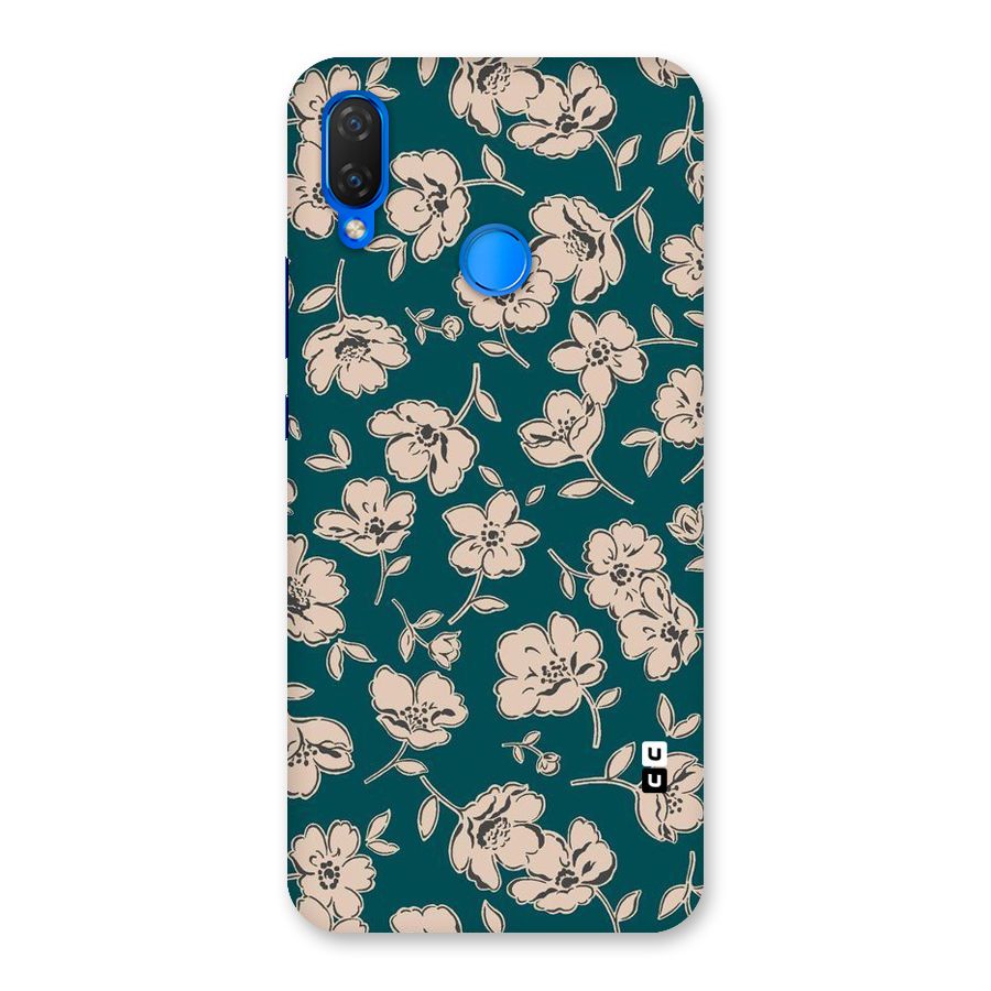 Beauty Green Bloom Back Case for Huawei P Smart+