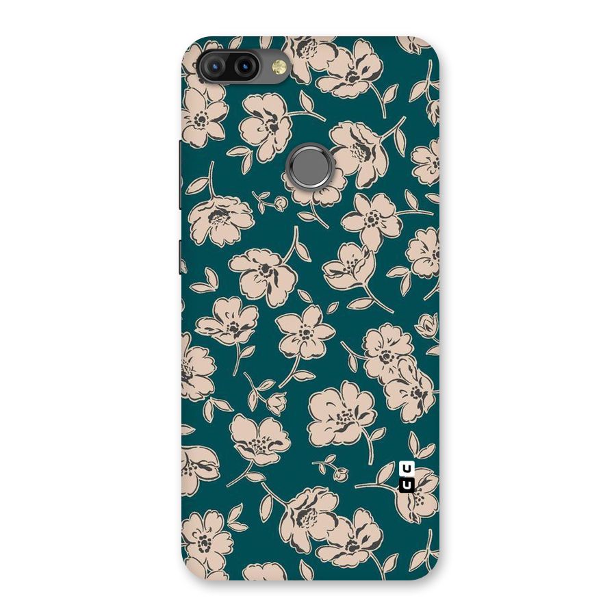 Beauty Green Bloom Back Case for Infinix Hot 6 Pro