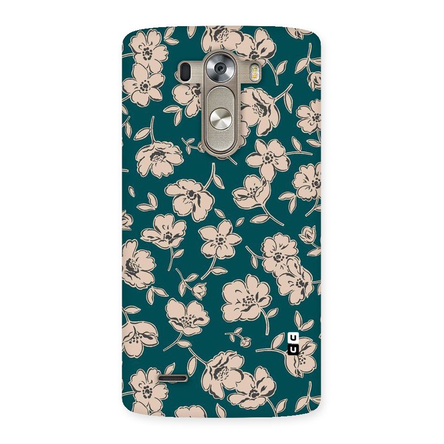 Beauty Green Bloom Back Case for LG G3