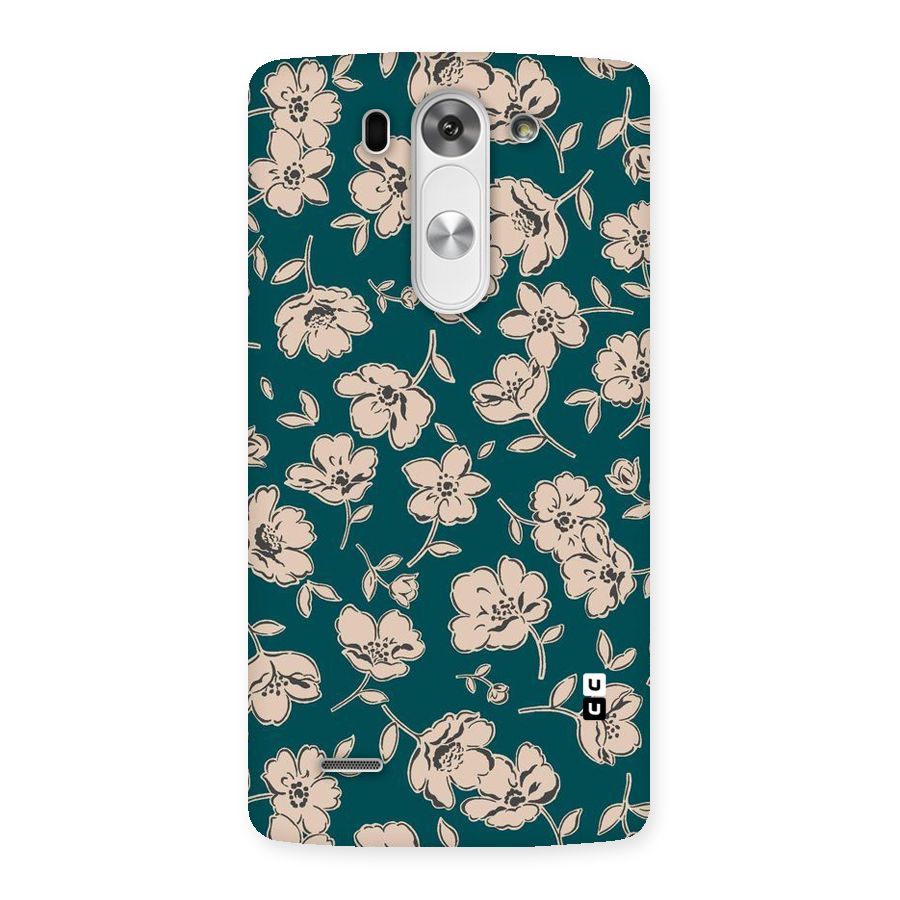 Beauty Green Bloom Back Case for LG G3 Beat