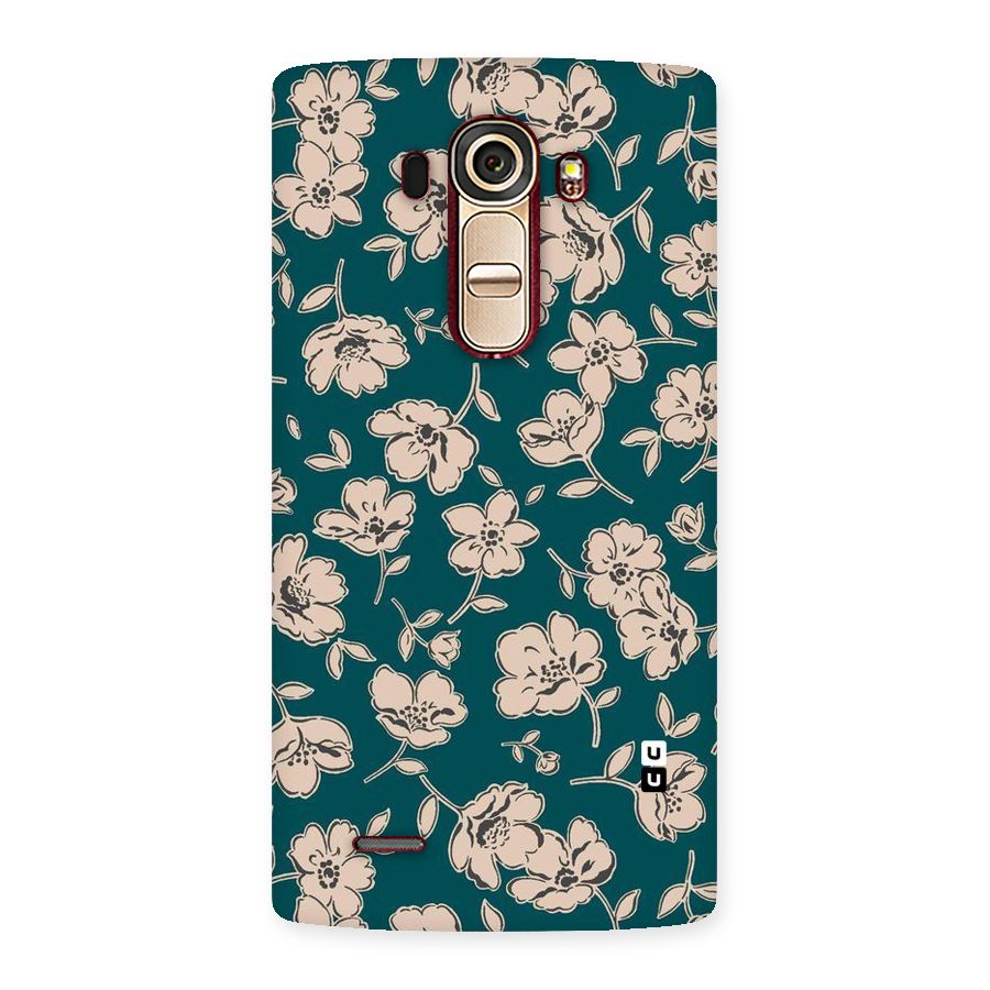 Beauty Green Bloom Back Case for LG G4
