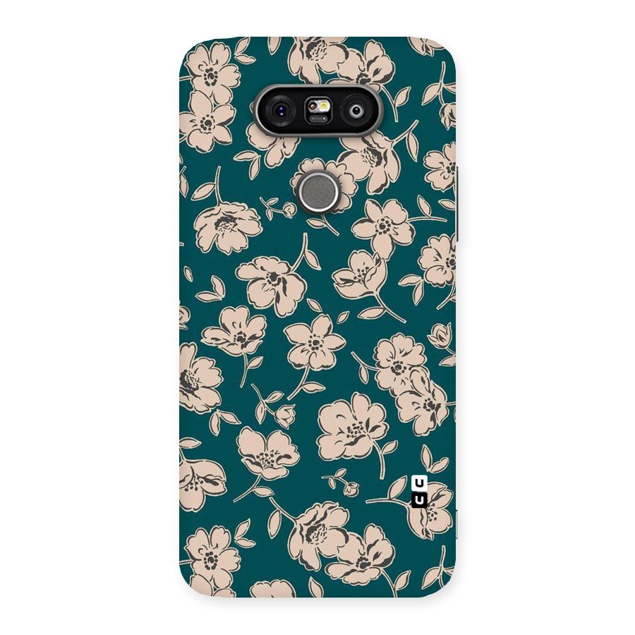 Beauty Green Bloom Back Case for LG G5