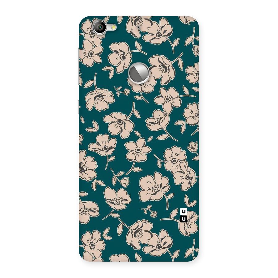 Beauty Green Bloom Back Case for LeTV Le 1s