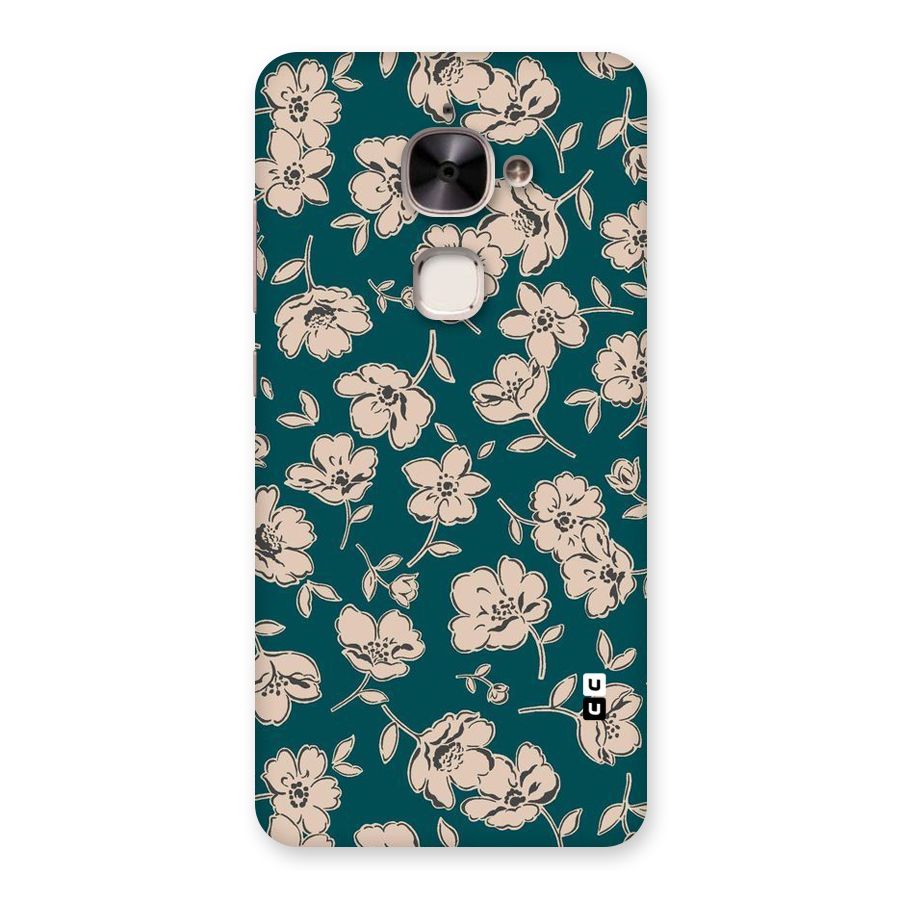 Beauty Green Bloom Back Case for Le 2