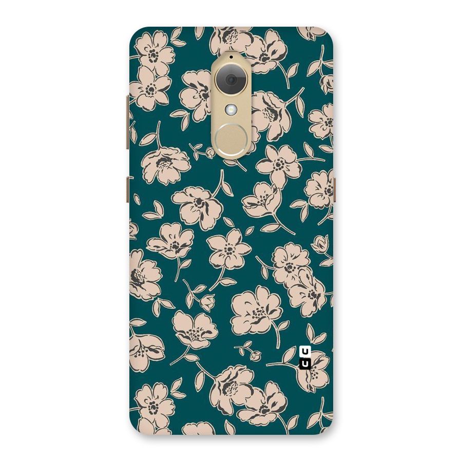 Beauty Green Bloom Back Case for Lenovo K8