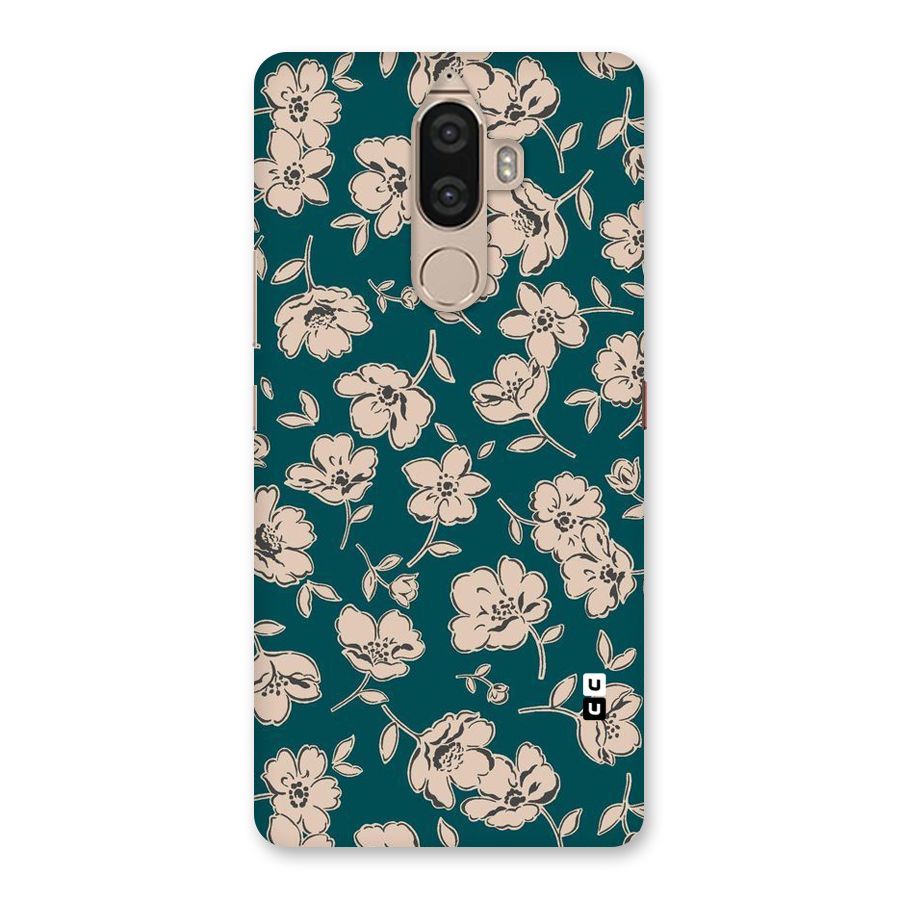 Beauty Green Bloom Back Case for Lenovo K8 Note