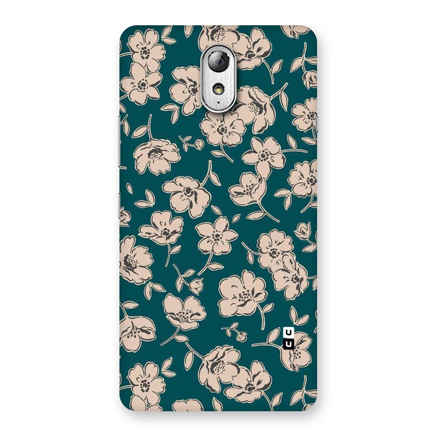Beauty Green Bloom Back Case for Lenovo Vibe P1M