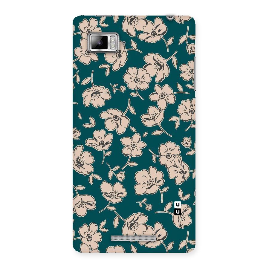 Beauty Green Bloom Back Case for Lenovo Vibe Z K910