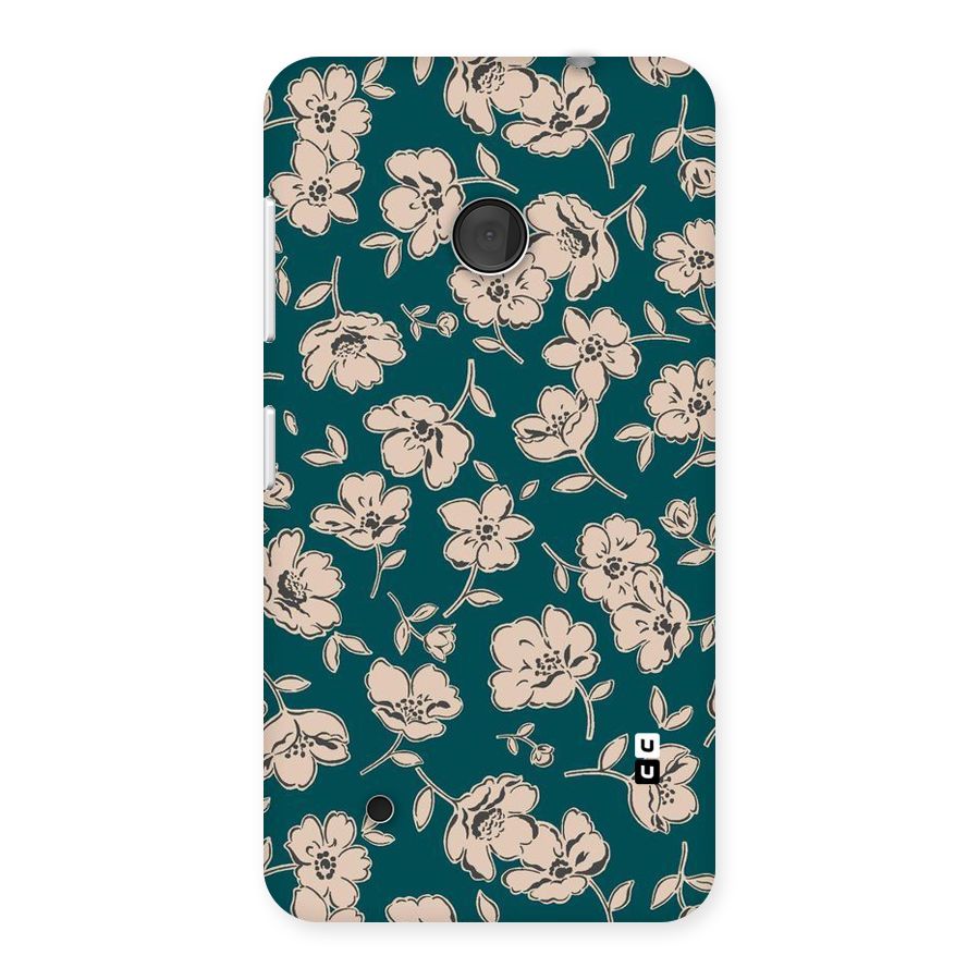 Beauty Green Bloom Back Case for Lumia 530