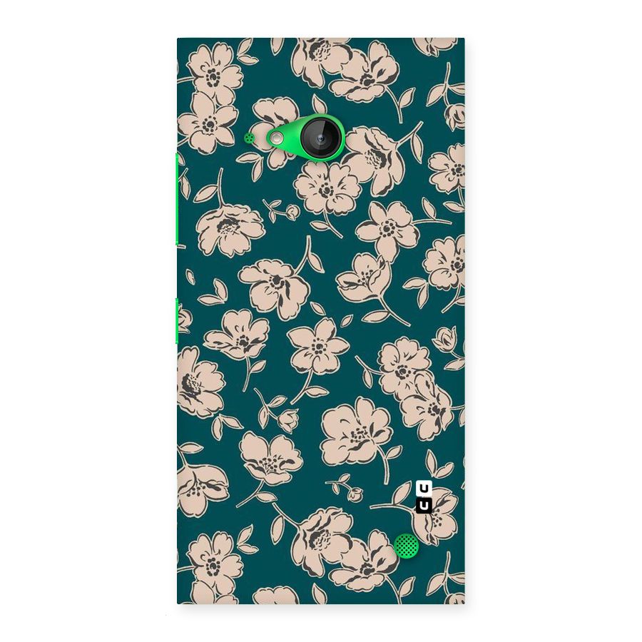 Beauty Green Bloom Back Case for Lumia 730