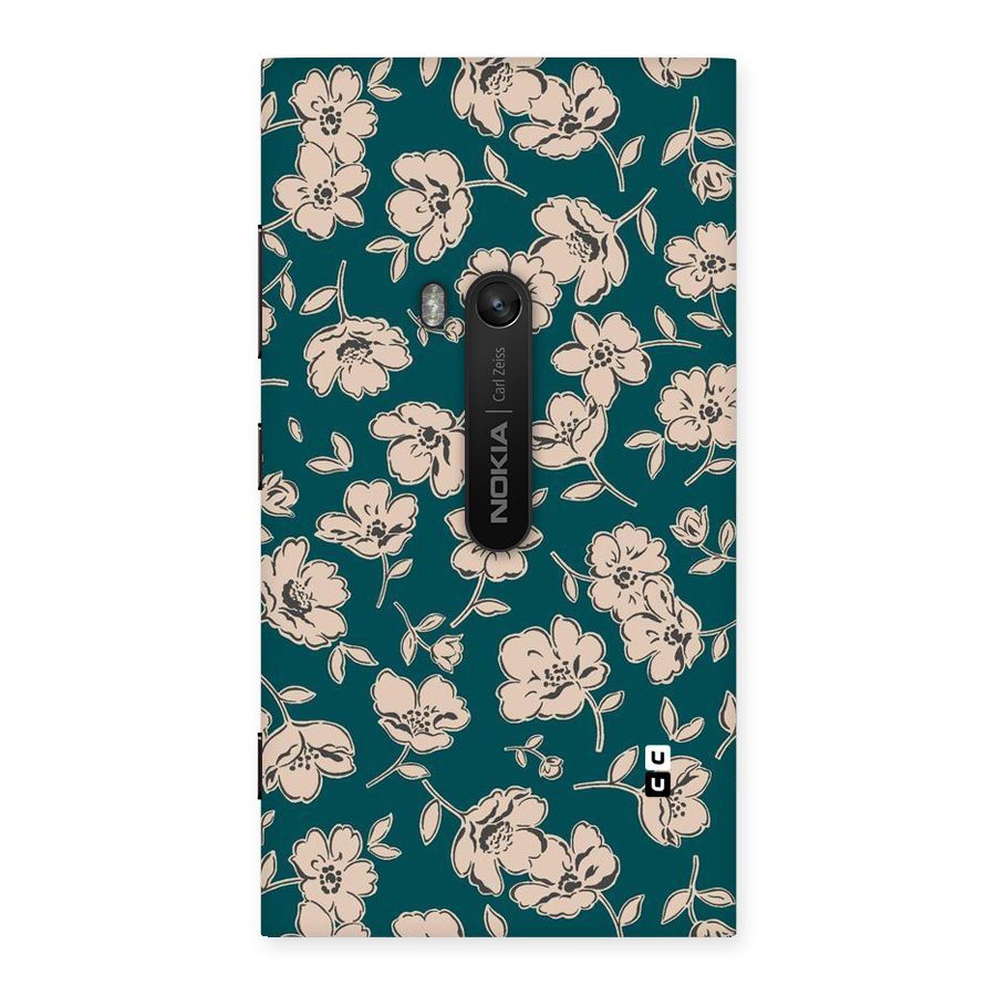 Beauty Green Bloom Back Case for Lumia 920