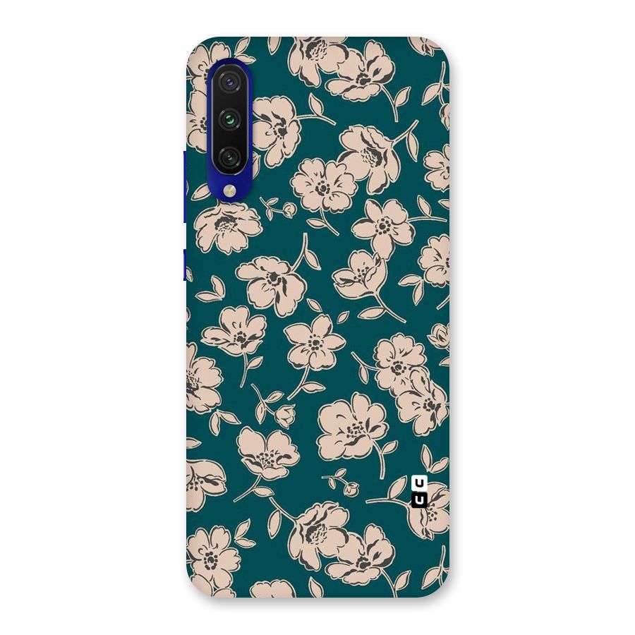 Beauty Green Bloom Back Case for Mi A3