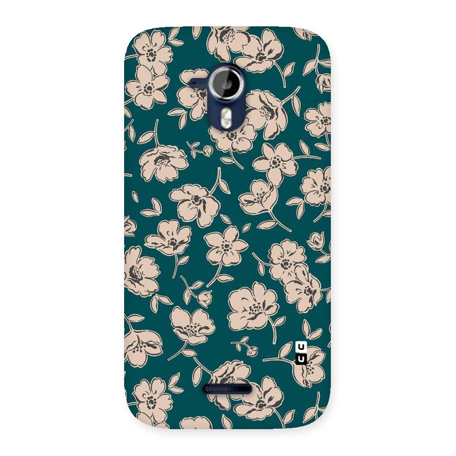 Beauty Green Bloom Back Case for Micromax Canvas Magnus A117