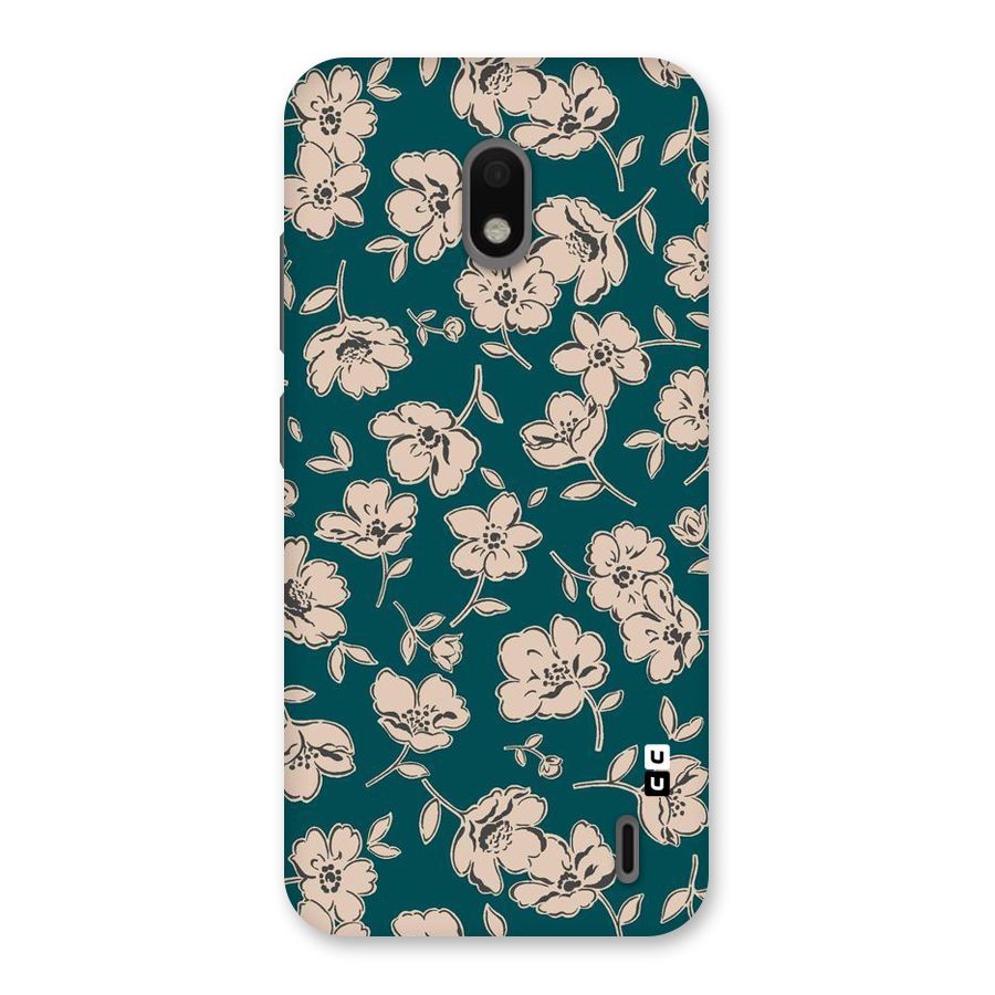 Beauty Green Bloom Back Case for Nokia 2.2