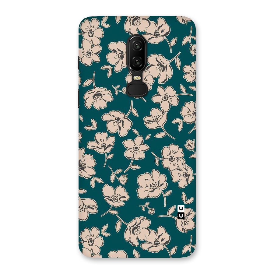 Beauty Green Bloom Back Case for OnePlus 6