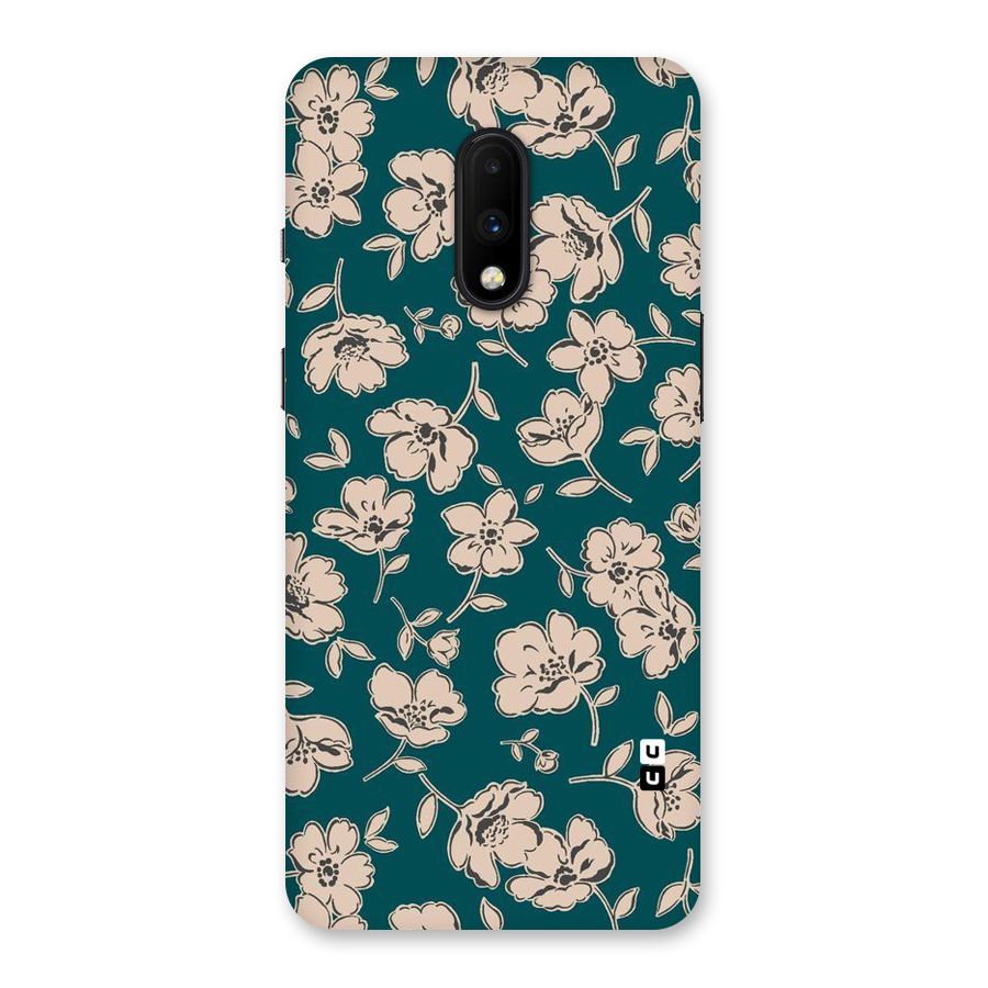 Beauty Green Bloom Back Case for OnePlus 7