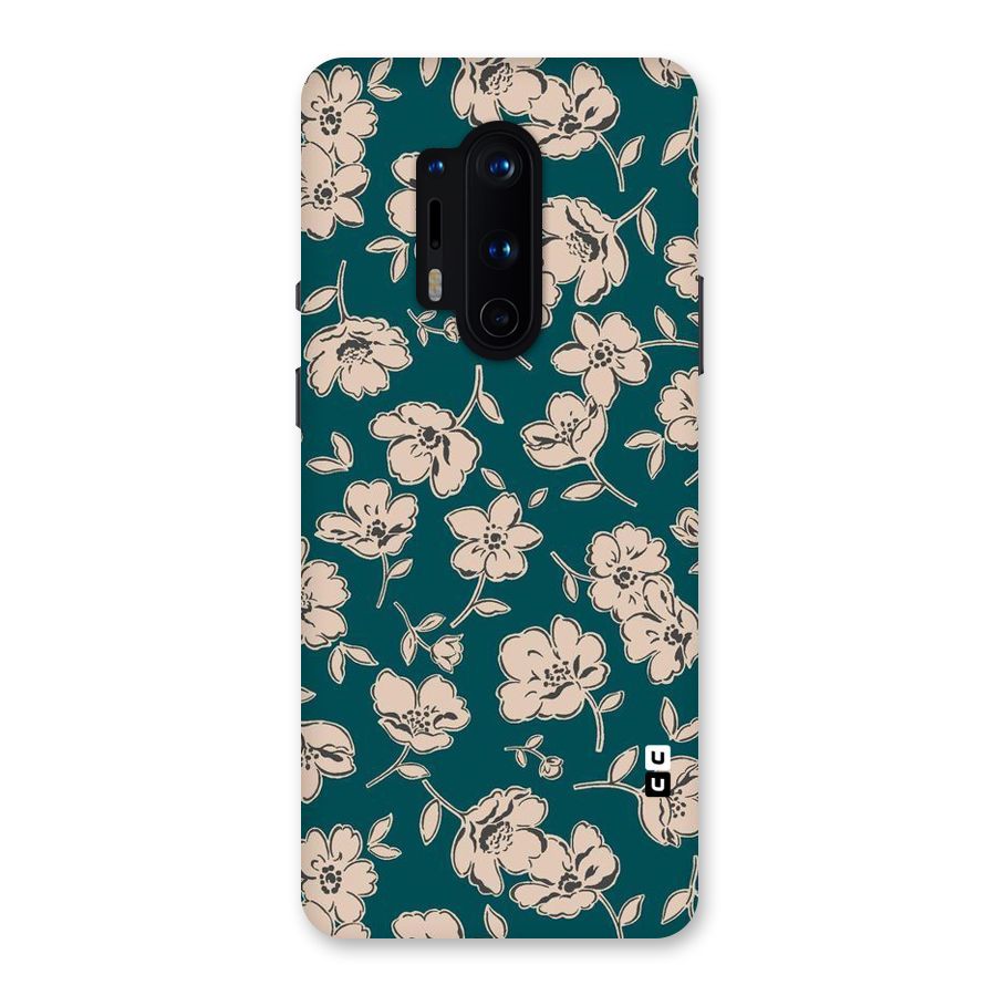 Beauty Green Bloom Back Case for OnePlus 8 Pro