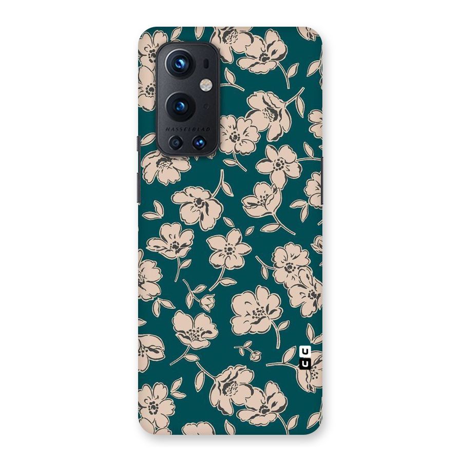 Beauty Green Bloom Back Case for OnePlus 9 Pro