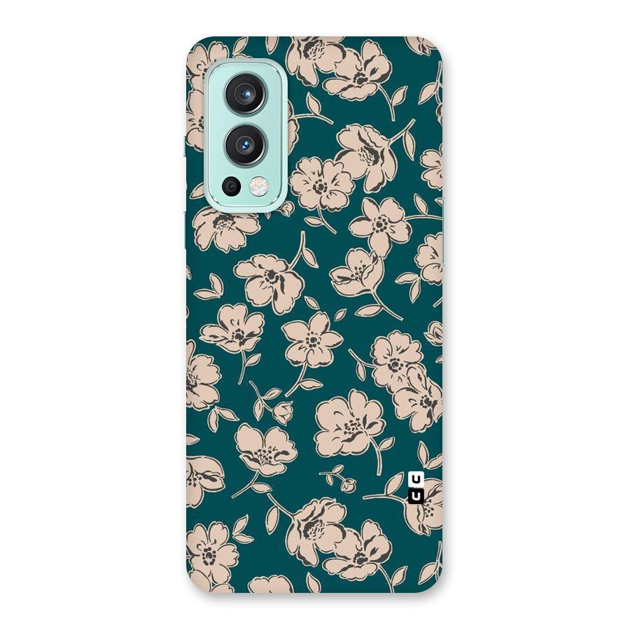 Beauty Green Bloom Back Case for OnePlus Nord 2 5G