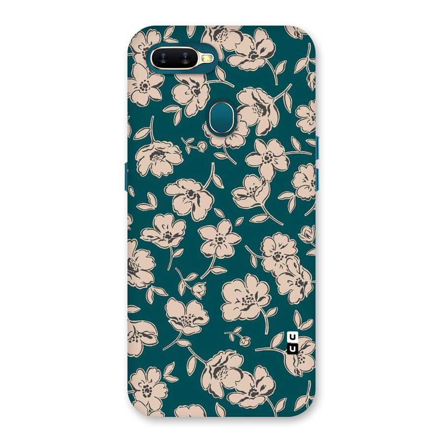 Beauty Green Bloom Back Case for Oppo A11k