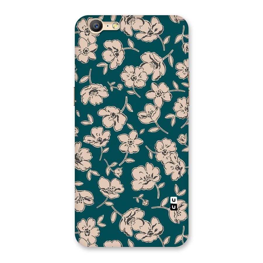 Beauty Green Bloom Back Case for Oppo A57