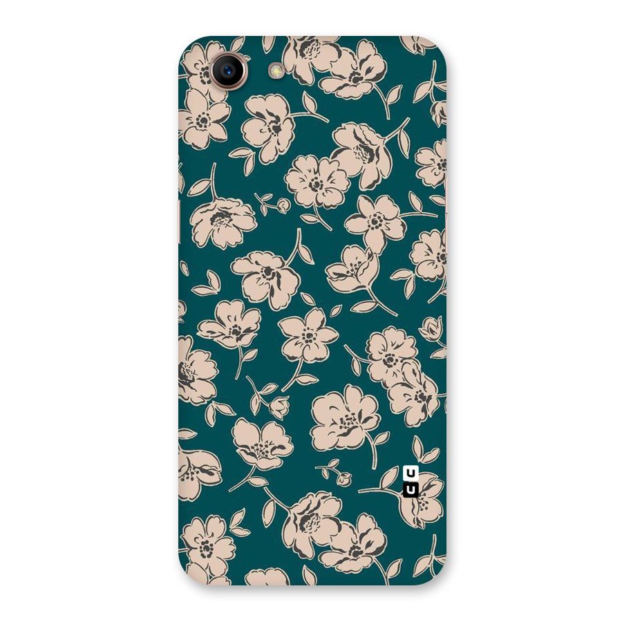 Beauty Green Bloom Back Case for Oppo A83 (2018)