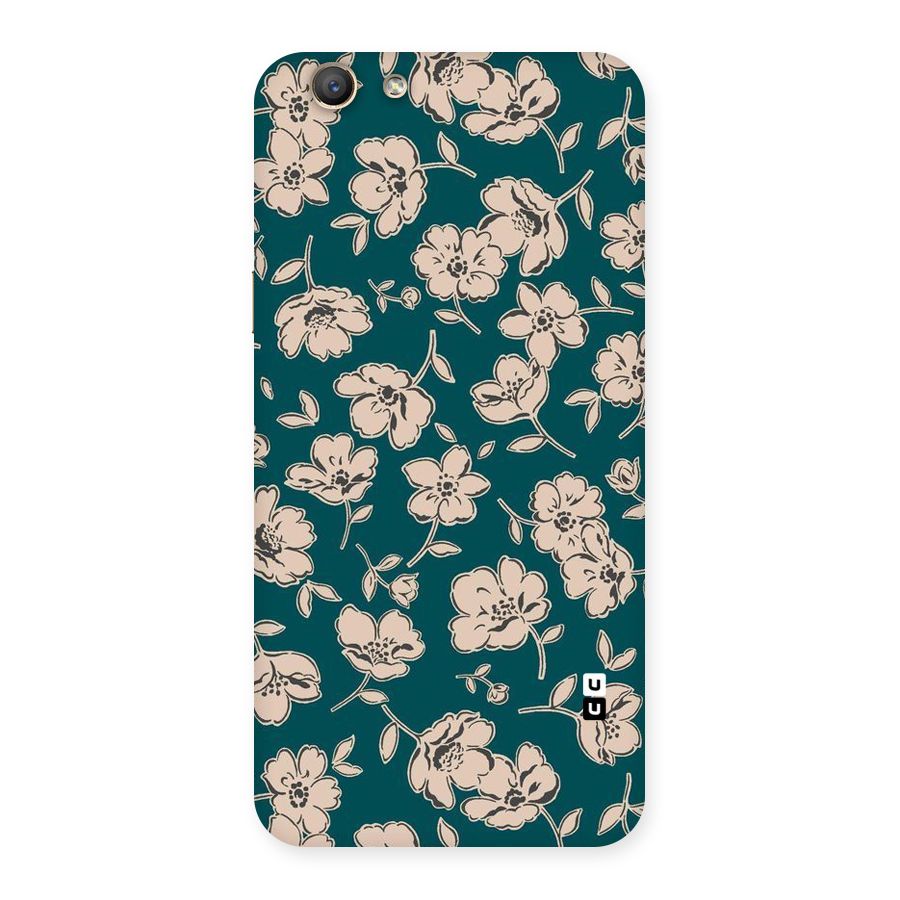 Beauty Green Bloom Back Case for Oppo F1s