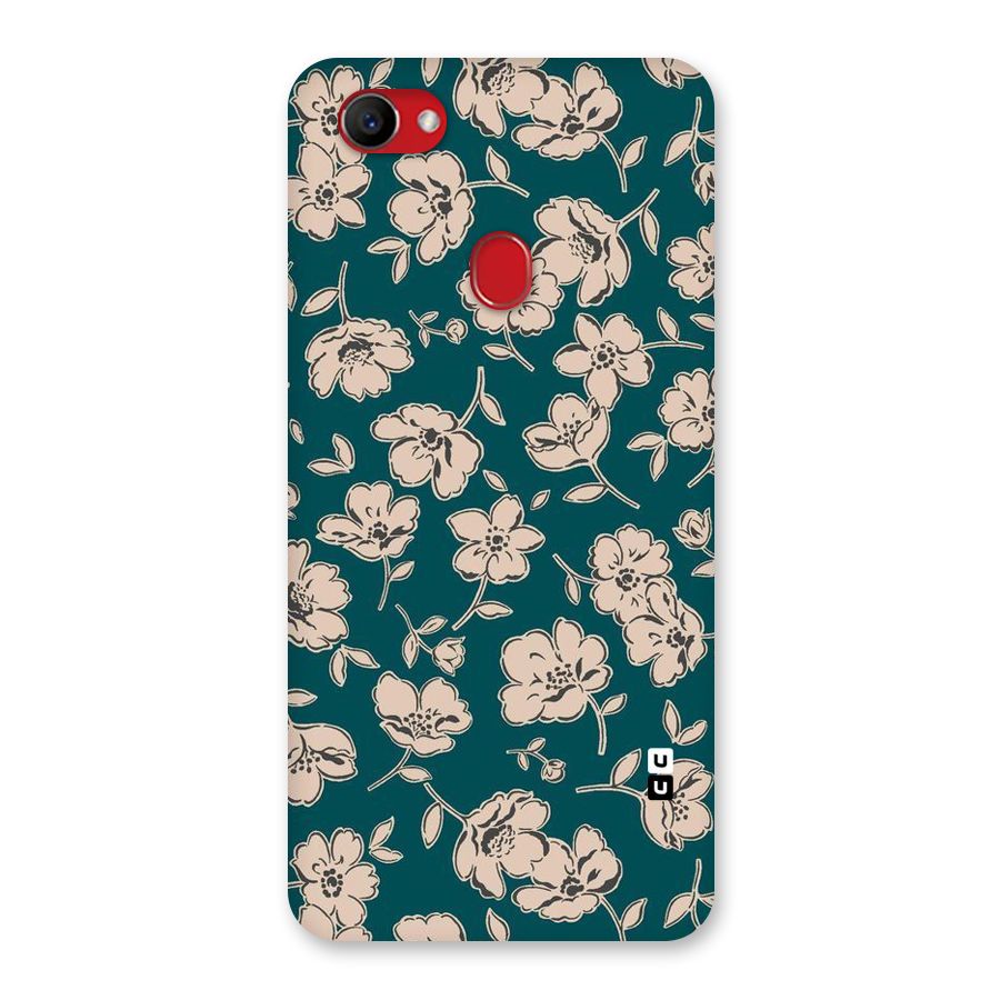 Beauty Green Bloom Back Case for Oppo F7