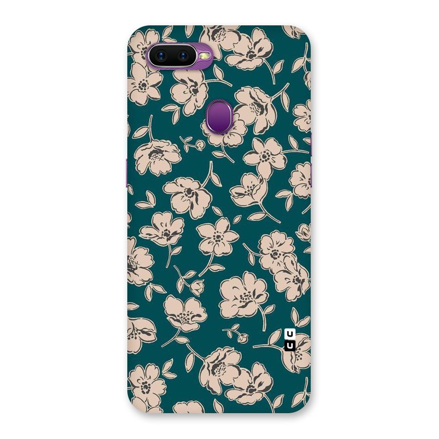 Beauty Green Bloom Back Case for Oppo F9