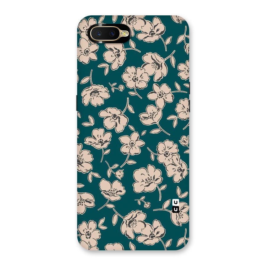 Beauty Green Bloom Back Case for Oppo K1