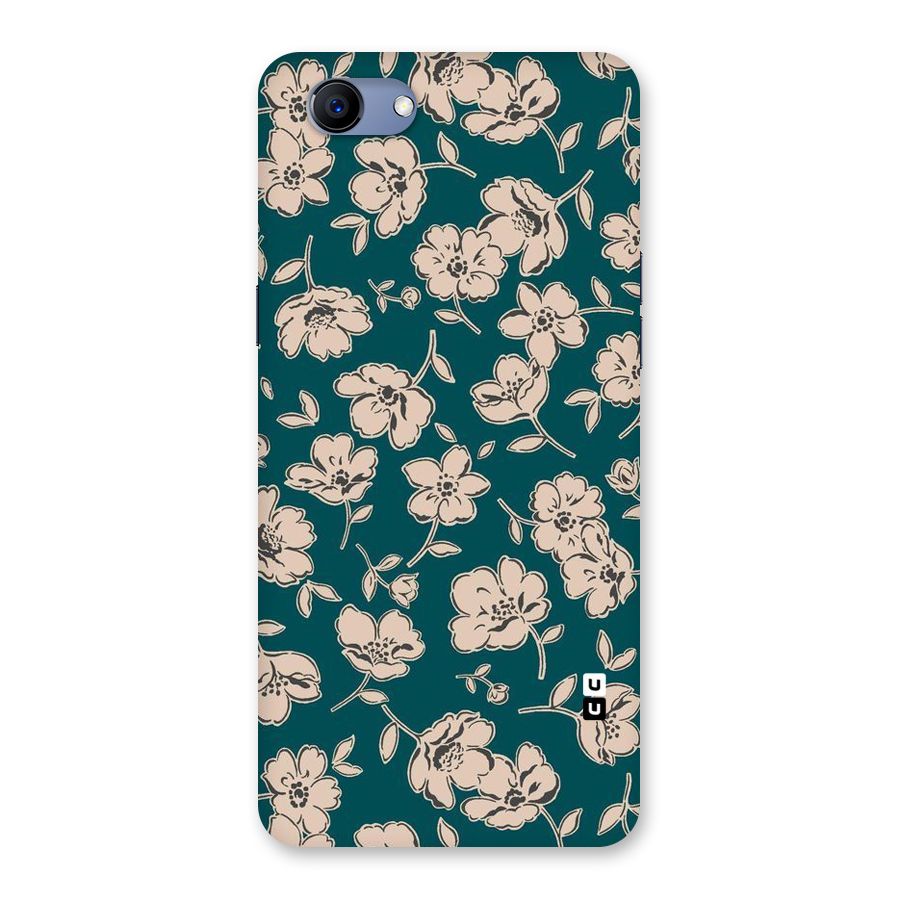 Beauty Green Bloom Back Case for Oppo Realme 1