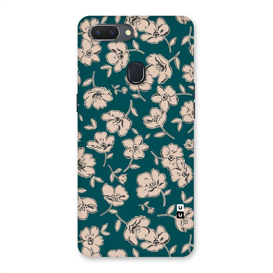 Beauty Green Bloom Back Case for Oppo Realme 2