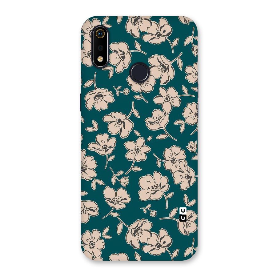 Beauty Green Bloom Back Case for Realme 3i